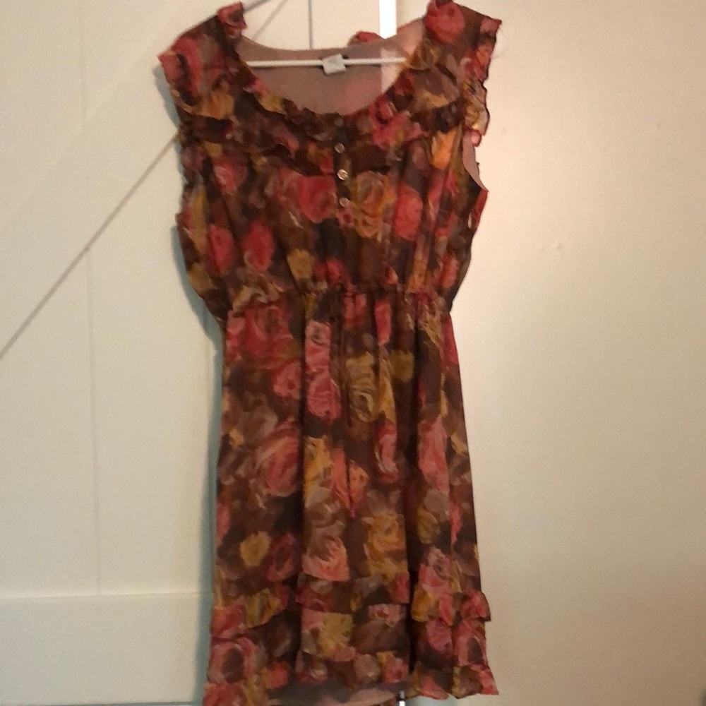 J Crew floral dress